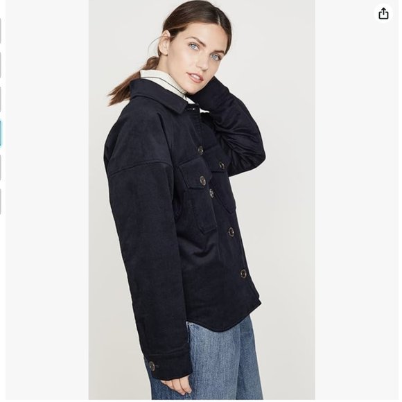 NEW Joie Draper Jacket Shacket Trucker - Picture 3 of 8